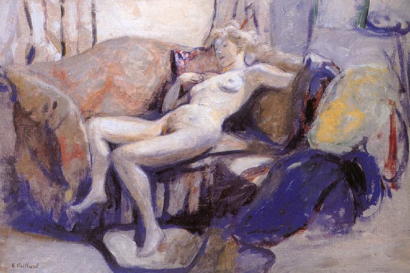 Edouard Vuillard Sofa of nude women oil painting image